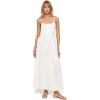 image:imageLSpace Misha Dress for Women Longline Smocked Bodice Maxi 100 Rayon Summer Sundress Adjustable Strap Aline GownCream