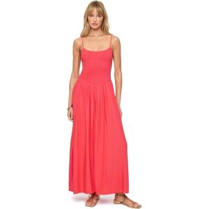 image:imageLSpace Misha Dress for Women Longline Smocked Bodice Maxi 100 Rayon Summer Sundress Adjustable Strap Aline GownPout