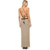 image:imageLSpace Bianca Top for Women Crochet Crop Top with Halter Neck and Adjustable Straps Criss Cross Back 100 CottonTip the Scales Stripe
