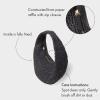 image:imageLSpace Aya Bag Fully Lined Circle Bag Featuring Zipper Closure Stylish Everyday Essential Bag for Any OccasionBlack