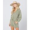 image:imageLSpace Dean Hat for Women WideBrimmed Hat for Summer Sun Protection Vacation Contrast Weaved Edge 100 PalmNatural