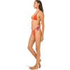 image:imageLSpace Levy Bikini Bottom for Women Bitsy Coverage Low Rise Bottom Adjustable Side Tie Featuring Color Block FabricBerryPimento