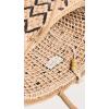 image:imageLSpace Palma Nights Bag for Women Large Straw Travel Bag Lined Tote With Drawstring Woven Detail 100 Corn Husk NaturalBlack