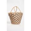 image:imageLSpace Palma Nights Bag for Women Large Straw Travel Bag Lined Tote With Drawstring Woven Detail 100 Corn Husk NaturalBlack