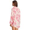 image:imageLSpace Rio Tunic for Women Button Down Collared Shirt Long Sleeve Top With Buttoned Cuffs Beach Cover Up 100 LinenLe Botanique