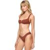 image:imageLSpace Rocky Bikini Bottom for Women Classic Coverage Low Waisted Bottom Wide Strips on Hips Swimsuit Bottom for SummerTobacco