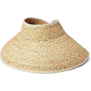image:imageLSpace Del Mar Roll Up Hat for Women Summer Sun Protection amp Vacation Velcro Closure White Whipstitch Around Crown amp Brim OneSize