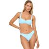 image:imageLSpace Effie Bikini Top for Women Whipstich Bralette Medium Support Wide Strap Sporty Fit Cutout Back amp Removable PadsTourmaline