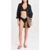 image:imageLSpace Harley Bikini Top for Women TwoPiece Swim Featuring Medium Coverage Plunge Neckline Tie Back amp Wide StrapsBlack