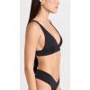 image:imageLSpace Harley Bikini Top for Women TwoPiece Swim Featuring Medium Coverage Plunge Neckline Tie Back amp Wide StrapsBlack