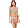 image:imageLSpace Hazel Bikini Top for Women Ribbed Bralette Featuring Adjustable Straps and Removable PadsSail Along Stripe