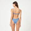image:imageLSpace Peyton Bikini Top for Women Two Piece Swim Medium Coverage Bralette Fit U Wire Front amp Adjustable StrapsBaltic