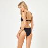 image:imageLSpace Peyton Bikini Top for Women Two Piece Swim Medium Coverage Bralette Fit U Wire Front amp Adjustable StrapsBlack