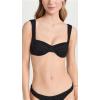 image:imageLSpace Stella Bikini Top for Women Maximum Support and Coverage Underwire Demi Cup Adjustable Back for Customizable FitBlack