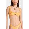 image:imageLSpace Stella Bikini Top for Women Maximum Support and Coverage Underwire Demi Cup Adjustable Back for Customizable FitGolden Hour Blooms