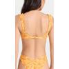 image:imageLSpace Stella Bikini Top for Women Maximum Support and Coverage Underwire Demi Cup Adjustable Back for Customizable FitGolden Hour Blooms