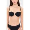 image:imageLSpace Sunrise Shell Bikini Top for Women Medium Support amp Coverage Underwire Cup Adjustable Straps for Customizable FitBlack