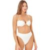 image:imageLSpace Sunrise Shell Bikini Top for Women Medium Support amp Coverage Underwire Cup Adjustable Straps for Customizable FitCream
