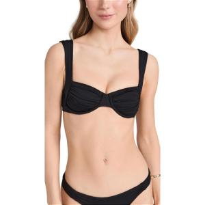 image:imageLSpace Stella Bikini Top for Women Maximum Support and Coverage Underwire Demi Cup Adjustable Back for Customizable FitBlack