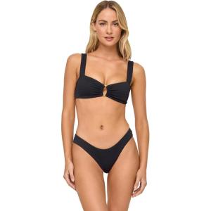 image:imageLSpace Willow Bikini Top for Women Stylish Bralette Fit Center Ring Detail ExtraThick Shoulder Straps Removable PadsBlack