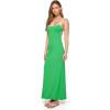 image:imageLSpace Jordana Dress for Women Soft FormFitted Ribbed Midi Dress Adjustable Spaghetti Strap Statement Back CutoutCloverCream