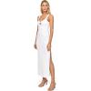 image:imageLSpace Womens Alexis Dress Ribbed Midi Length Twist Front amp Bust Cutout Side Leg Slit Tank Straps Vacation amp CocktailCream