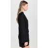 image:imageLSpace Womens Las Palmas Mini Dress Long Sleeve ButtonDown Wrap Dress Adjustable Tie Front amp HookandEye ClosureBlack