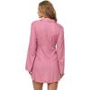 image:imageLSpace Womens Las Palmas Mini Dress Long Sleeve ButtonDown Wrap Dress Adjustable Tie Front amp HookandEye ClosureCherry Blossom