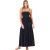 image:imageLSpace Mallorca Dress for Women Cotton Maxi Dress Adjustable Spaghetti Straps Smocked Bodice Tiered Skirt SundressBlack