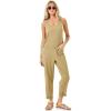 image:imageLSpace Freya Jumper for Women Loose Versatile Relaxed Fit Overalls with Scoop Neck Front Patch Pockets amp Button DetailingWillow