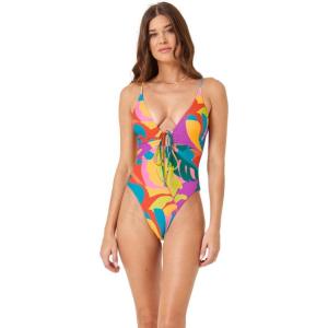 image:imageLSpace Piper One Piece Swimsuit for Women Classic Coverage Adjustable Straps amp Adjustable Keyhole Doubles as BodysuitCopacabana