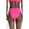 image:imageLSpace Arlo Bikini Bottom for Women High Waisted Bottom Moderate Coverage Shirring on HIPS Swimsuit Bottom for SummerBougainvillea