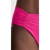 image:imageLSpace Arlo Bikini Bottom for Women High Waisted Bottom Moderate Coverage Shirring on HIPS Swimsuit Bottom for SummerBougainvillea