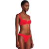 image:imageLSpace Mako Bikini Top for Women Maximum Support Underwire Fit Adjustable Back Tie Thick StrapsFlame
