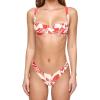 image:imageLSpace Mako Bikini Top for Women Maximum Support Underwire Fit Adjustable Back Tie Thick StrapsHibiscus Bloom