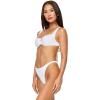 image:imageLSpace Mako Bikini Top for Women Maximum Support Underwire Fit Adjustable Back Tie Thick StrapsWhite