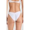 image:imageLSpace Monica Bikini Bottom for Women Low Waisted Bottom Moderate Coverage Rushing on HIPS Swimsuit Bottom for SummerWhite