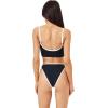 image:imageLSpace Ribbed Adalyn Bikini TopBlackcream