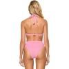 image:imageLSpace Savannah HighWaist Bikini Bottom for Women EcoFriendly Wide Ribbed Whipstitch Detail Classic CoverageFleur