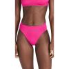 image:imageLSpace Arlo Bikini Bottom for Women High Waisted Bottom Moderate Coverage Shirring on HIPS Swimsuit Bottom for SummerBougainvillea