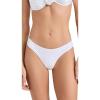 image:imageLSpace Monica Bikini Bottom for Women Low Waisted Bottom Moderate Coverage Rushing on HIPS Swimsuit Bottom for SummerWhite