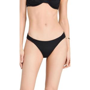 image:imageLSpace Monica Bikini Bottom for Women Low Waisted Bottom Moderate Coverage Rushing on HIPS Swimsuit Bottom for SummerBlack