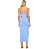 image:imageLSpace Cameron Dress for Women Fitted Ribbed Midi Knit Dress with Adjustable Spaghetti Straps amp Waist CutOutsPeri Blue