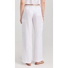 image:imageLSpace Sundown Cargo Pant Mid or High Waisted Featuring Multiple Pockets Tie Waist and Relaxed Wide Leg Fit 100 LinenWhite