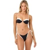 image:imageLSpace Lucia Bikini BottomBlackCream