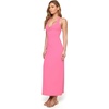 image:imageLSpace La Femme Dress for Women Sleek Halter Midi with UWire Detail Soft Knit Fabric FormFitting SilhouetteBegonia