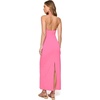 image:imageLSpace La Femme Dress for Women Sleek Halter Midi with UWire Detail Soft Knit Fabric FormFitting SilhouetteBegonia