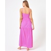 image:imageLSpace Mallorca Dress for Women Cotton Maxi Dress Adjustable Spaghetti Straps Smocked Bodice Tiered Skirt SundressRaspberry