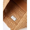 image:imageLSpace Changing Tides Bag Lightweight Oversized Tote Featuring Top Handle and Woven Fabric Detail Spacious Design and Versatile Design Natural