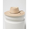 image:imageLSpace Wayne Hat for Women Featuring a Flat Crown Skimmer Sihouette and WrapAround Rope Detail Made of 100 PalmNatural